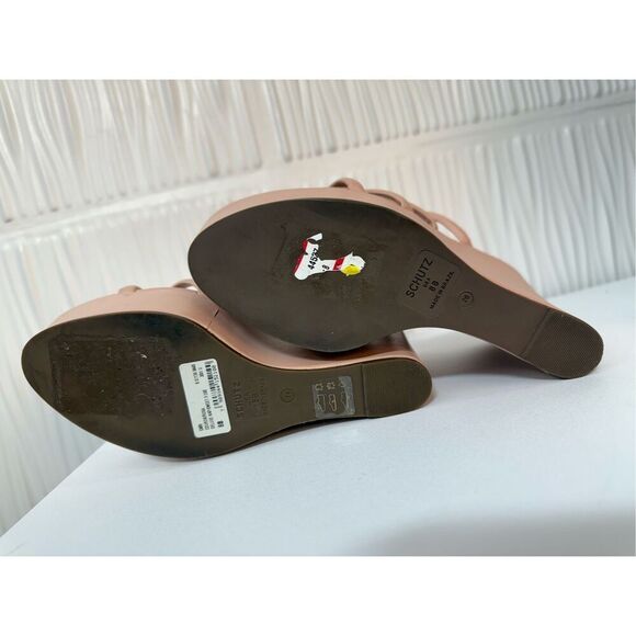 Schutz Women's Cari Platform Wedge Sandals - Picture 9 of 11